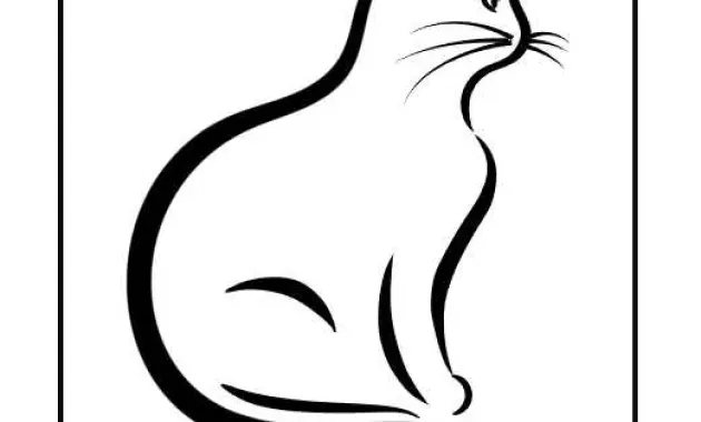 Lembar Mewarnai Kucing Buku Lembar Mewarnai Kucing